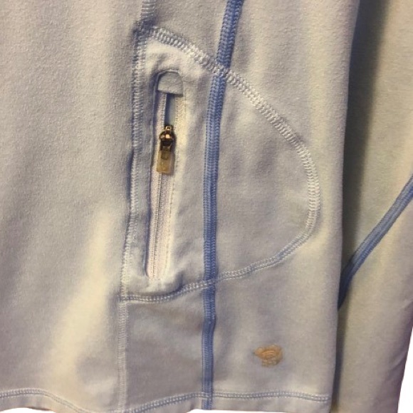 Mountain Hardwear Base Layer Women’s Blue Half Zip Pullover Size M GUC - Picture 3 of 7